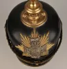 Saxon Field Artillery Reserve Officer Pickelhaube - with Case Visuel 6